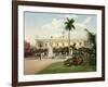 Palacio Del Gobierno General and Plaza De Armas, Habana, 1900-null-Framed Giclee Print