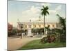 Palacio Del Gobierno General and Plaza De Armas, Habana, 1900-null-Mounted Giclee Print