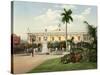 Palacio Del Gobierno General and Plaza De Armas, Habana, 1900-null-Stretched Canvas