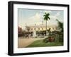 Palacio Del Gobierno General and Plaza De Armas, Habana, 1900-null-Framed Giclee Print