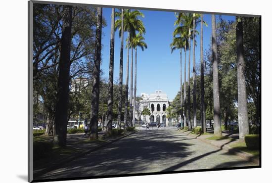 Palacio do Governo (Palace of the Government), Praca da Liberdade, Belo Horizonte, Brazil-Ian Trower-Mounted Photographic Print