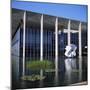 Palacio Do Itamaraty, Brasilia, UNESCO World Heritage Site, Brazil, South America-Geoff Renner-Mounted Photographic Print