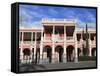 Palacio Episcopal (Bishop's Palace), Parque Colon, Central Park, Granada, Nicaragua-Wendy Connett-Framed Stretched Canvas