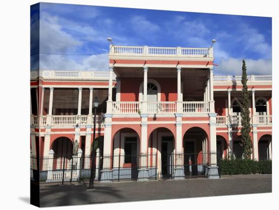 Palacio Episcopal (Bishop's Palace), Parque Colon, Central Park, Granada, Nicaragua-Wendy Connett-Stretched Canvas