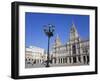 Palacio Municipal (Town Hall) on Plaza De Maria Pita, La Coruna City, Galicia, Spain, Europe-Richard Cummins-Framed Photographic Print
