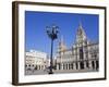 Palacio Municipal (Town Hall) on Plaza De Maria Pita, La Coruna City, Galicia, Spain, Europe-Richard Cummins-Framed Photographic Print