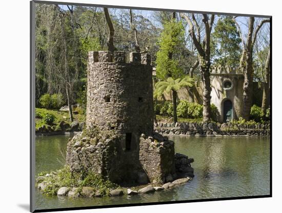 Palacio Nacional da Pena in Sintra near Lisbon, part of UNESCO. The gardens of Pena. Portugal-Martin Zwick-Mounted Photographic Print