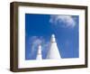 Palacio Nacional de Sintra, near Lisbon, part of UNESCO. Chimney of kitchen. Portugal-Martin Zwick-Framed Photographic Print