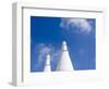 Palacio Nacional de Sintra, near Lisbon, part of UNESCO. Chimney of kitchen. Portugal-Martin Zwick-Framed Photographic Print