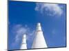 Palacio Nacional de Sintra, near Lisbon, part of UNESCO. Chimney of kitchen. Portugal-Martin Zwick-Mounted Photographic Print