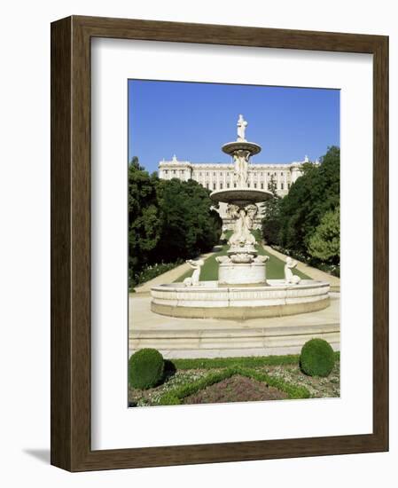 Palacio Real, Madrid, Spain-Hans Peter Merten-Framed Photographic Print