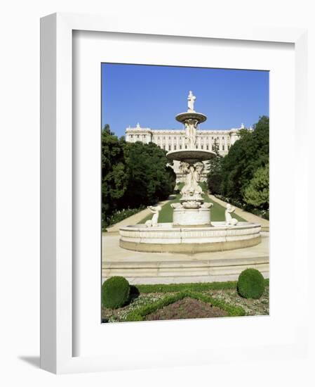 Palacio Real, Madrid, Spain-Hans Peter Merten-Framed Photographic Print