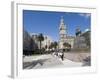 Palacio Salvo, on East Side of Plaza Independencia, Montevideo, Uruguay-Robert Harding-Framed Photographic Print