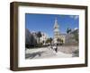 Palacio Salvo, on East Side of Plaza Independencia, Montevideo, Uruguay-Robert Harding-Framed Photographic Print