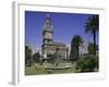 Palacio Salvo, Plaza Independenca, Montevideo, Uruguay, South America-Walter Rawlings-Framed Photographic Print