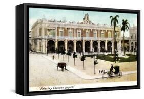 Palacio Y Capitania General, Cuba, 1907-null-Framed Stretched Canvas