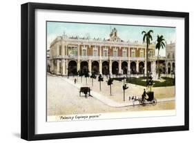 Palacio Y Capitania General, Cuba, 1907-null-Framed Giclee Print