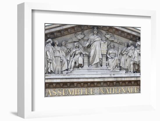 Palais Bourbon, French National Assembly, France-Godong-Framed Photographic Print