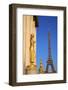 Palais De Chaillot and Eiffel Tower, Paris, France, Europe-Neil Farrin-Framed Photographic Print