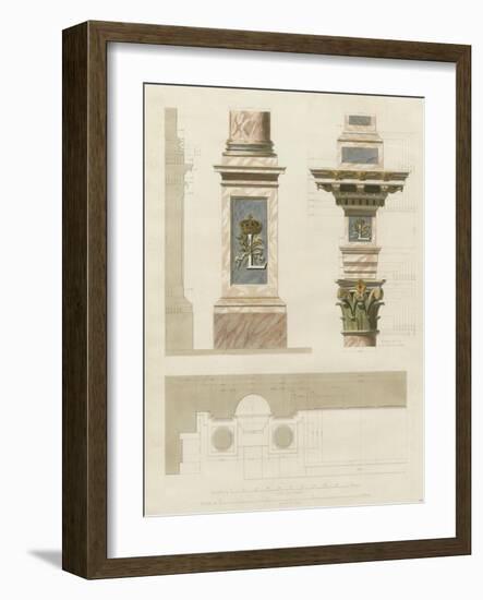 Palais de Fontainbleu II-Rod Pfnor-Framed Art Print