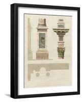 Palais de Fontainbleu II-Rod Pfnor-Framed Art Print