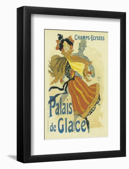 Palais De Glace, Champs-Elysees-Jules Chéret-Framed Art Print
