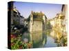 Palais De L'Isle, Annecy, Haute Savoie, Rhone Alps, France, Europe-John Miller-Stretched Canvas