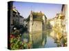 Palais De L'Isle, Annecy, Haute Savoie, Rhone Alps, France, Europe-John Miller-Stretched Canvas