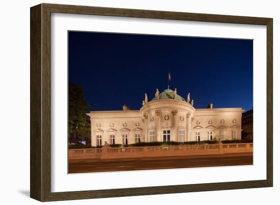 Palais de la Legion d'Honneur, Hotel de Salm, Paris. September 3, 2013-Gilles Targat-Framed Photographic Print