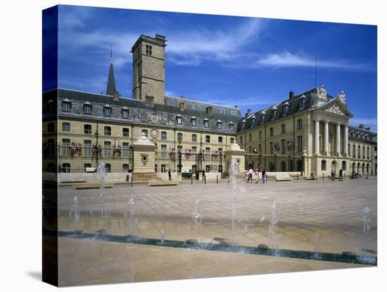 Palais Des Ducs (Palace of the Dukes of Burgundy), Dijon, Burgundy, France, Europe-Stuart Black-Stretched Canvas