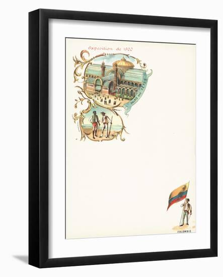 Palais Des Fetes, Exposition Universelle 1900, Paris-null-Framed Giclee Print