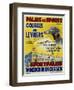 Palais Des Sports - Courses De Levriers - Sportspalais Windhondenkoersen Dog Racing Poster-null-Framed Giclee Print