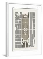 Palais Des Tuileries, Paris I-Vision Studio-Framed Art Print