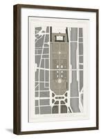 Palais Des Tuileries, Paris I-Vision Studio-Framed Art Print