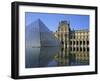 Palais Du Louvre and Pyramid, Paris, France, Europe-Roy Rainford-Framed Photographic Print