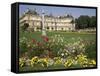 Palais Du Luxembourg and Gardens, Paris, France-Ken Gillham-Framed Stretched Canvas