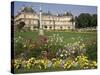 Palais Du Luxembourg and Gardens, Paris, France-Ken Gillham-Stretched Canvas