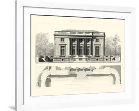 Palais Du Petit Trianon-E. Obermayer-Framed Art Print