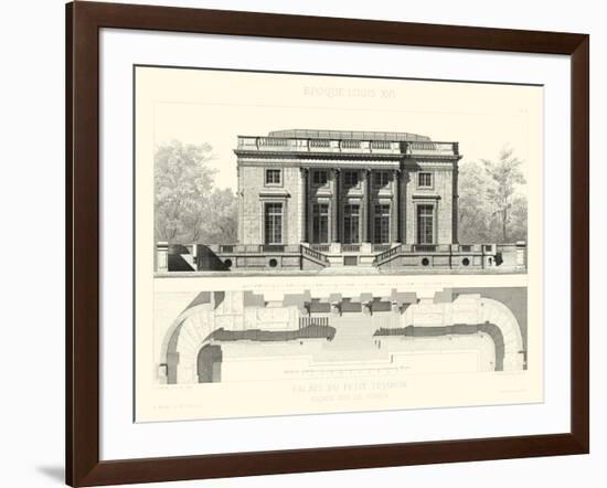 Palais Du Petit Trianon-E. Obermayer-Framed Art Print