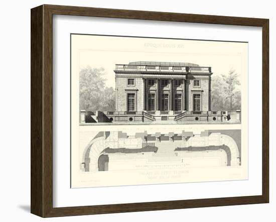 Palais Du Petit Trianon-E. Obermayer-Framed Art Print