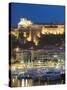 Palais Du Prince and Harbour in the Port of Monaco, Principality of Monaco, Cote D'Azur-Christian Kober-Stretched Canvas