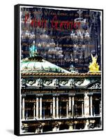 Palais Garnier Paris, Opera House 1-Victoria Hues-Framed Stretched Canvas