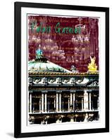 Palais Garnier Paris, Opera House 2-Victoria Hues-Framed Giclee Print