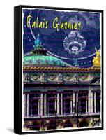 Palais Garnier Paris, Opera House 4-Victoria Hues-Framed Stretched Canvas