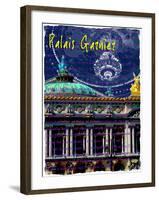 Palais Garnier Paris, Opera House 4-Victoria Hues-Framed Giclee Print