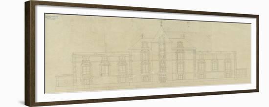 Palais Nathaniel de Rothschild : projet de façade-Antoine Zoegger-Framed Premium Giclee Print
