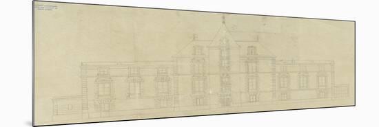 Palais Nathaniel de Rothschild : projet de façade-Antoine Zoegger-Mounted Premium Giclee Print