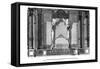 Palais Royal Bedroom-null-Framed Stretched Canvas