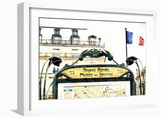Palais Royal Subway-Philippe Hugonnard-Framed Giclee Print