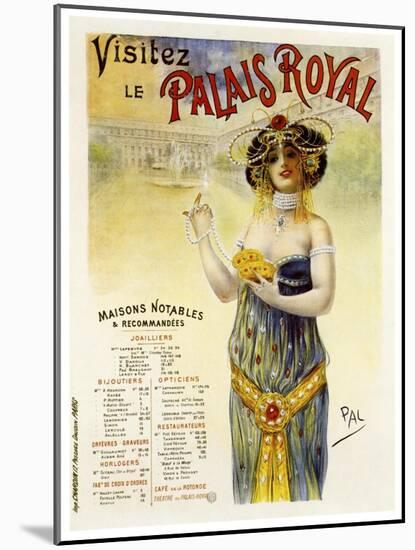 Palais Royal-null-Mounted Giclee Print